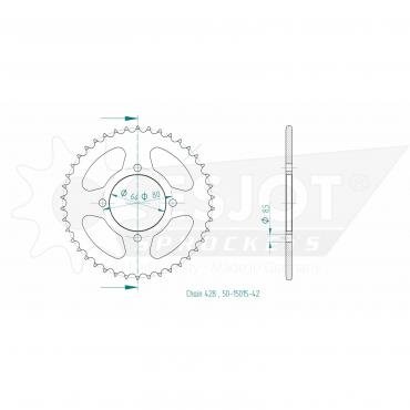 ESJOT  Sprocket 42 Z