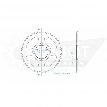 ESJOT  Sprocket 48 Z