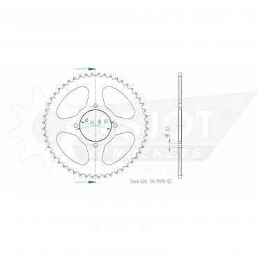 ESJOT  Sprocket 52 Z