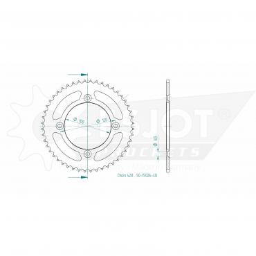 ESJOT  Sprocket 48 Z