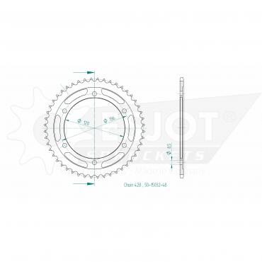 ESJOT  Sprocket 48 Z