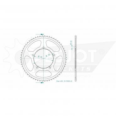 ESJOT  Sprocket 60 Z