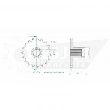 ESJOT Front Sprocket 19 Z
