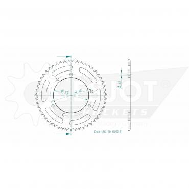 ESJOT  Sprocket 51 Z