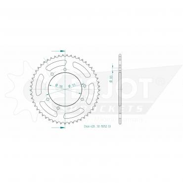 ESJOT  Sprocket 53 Z