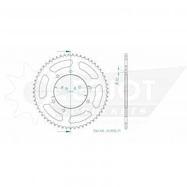 ESJOT  Sprocket 57 Z