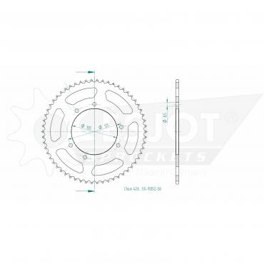 ESJOT  Sprocket 58 Z