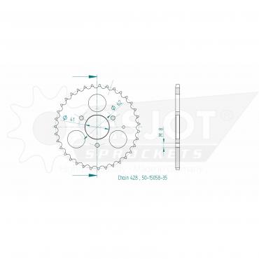 ESJOT  Sprocket 35 Z
