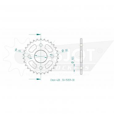 ESJOT  Sprocket 30 Z