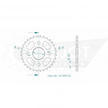 ESJOT  Sprocket 32 Z