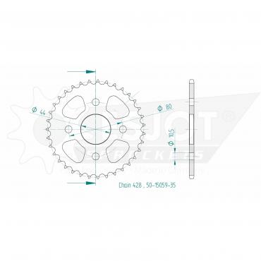 ESJOT  Sprocket 35 Z