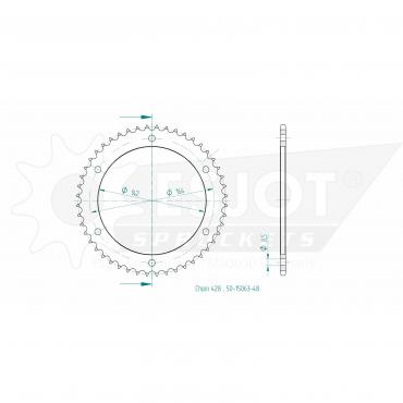 ESJOT  Sprocket 48 Z