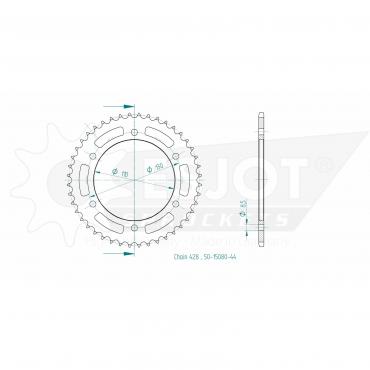 ESJOT  Sprocket 44 Z