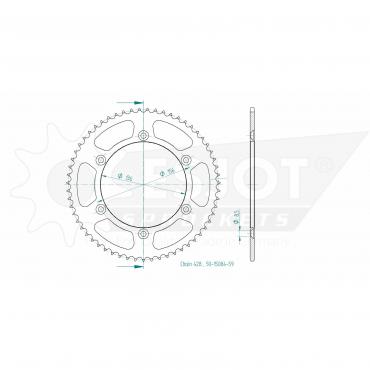 ESJOT  Sprocket 59 Z