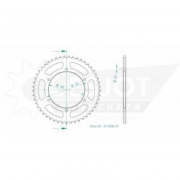 ESJOT  Sprocket 49 Z