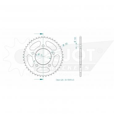 ESJOT  Sprocket 45 Z