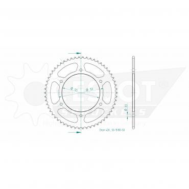 ESJOT  Sprocket 58 Z