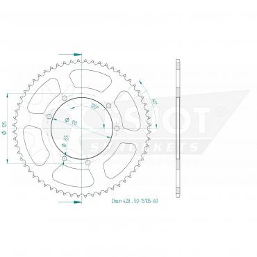 ESJOT  Sprocket 60 Z