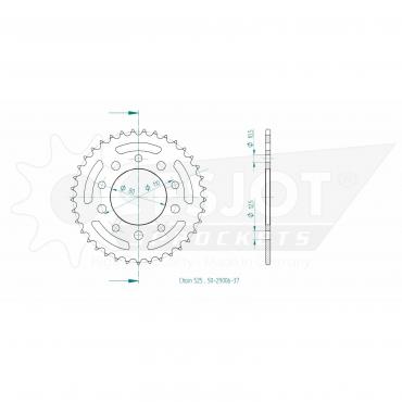 ESJOT  Sprocket 37 Z