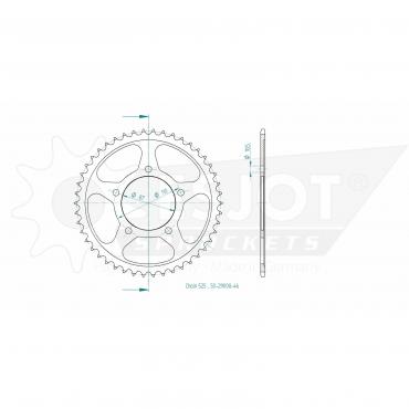 ESJOT  Sprocket 46 Z
