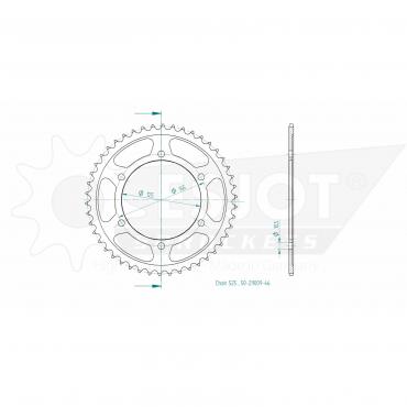 ESJOT  Sprocket 46 Z