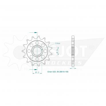 ESJOT Front Sprocket 15S Z