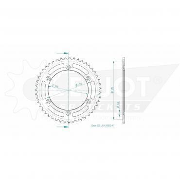 ESJOT  Sprocket 47 Z