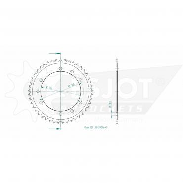 ESJOT  Sprocket 45 Z