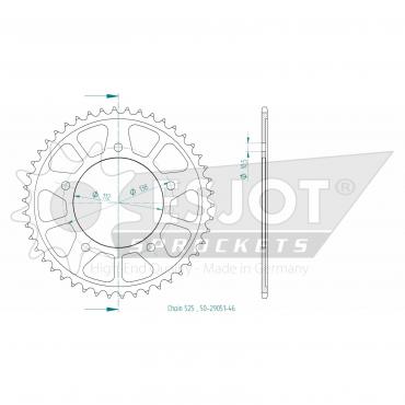ESJOT  Sprocket 46 Z