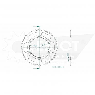 ESJOT  Sprocket 48 Z