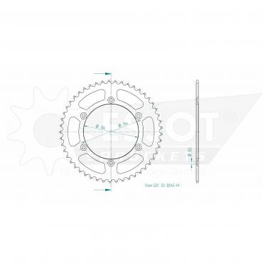 ESJOT  Sprocket 49 Z