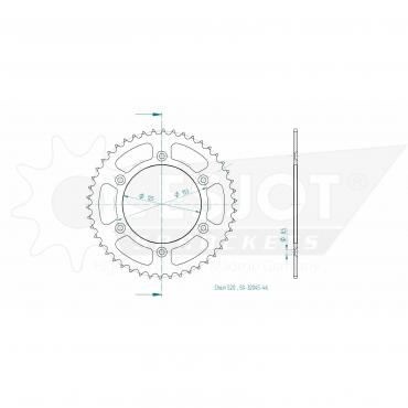 ESJOT  Sprocket 46 Z