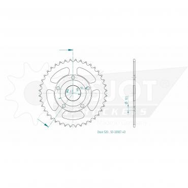ESJOT  Sprocket 40 Z