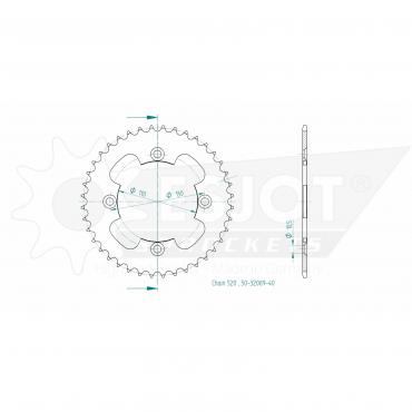 ESJOT  Sprocket 40 Z