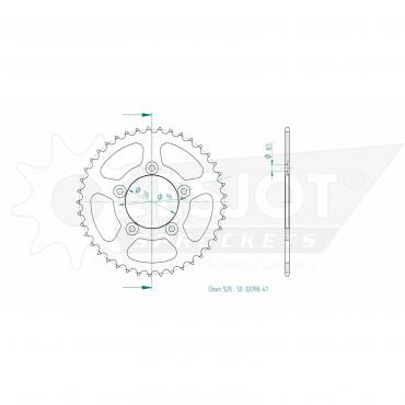 ESJOT  Sprocket 41 Z