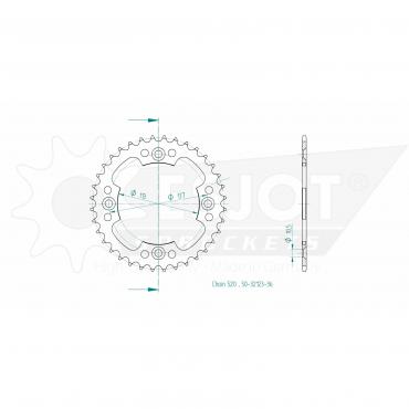 ESJOT  Sprocket 36 Z