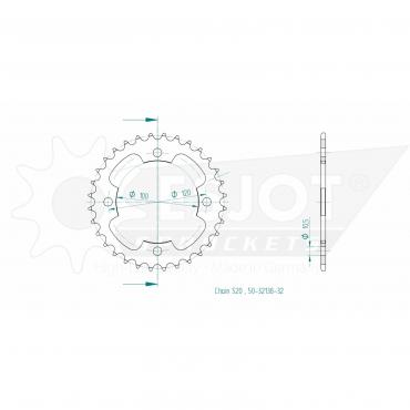 ESJOT  Sprocket 32 Z