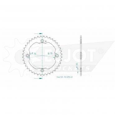 ESJOT  Sprocket 40 Z