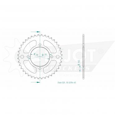 ESJOT  Sprocket 40 Z