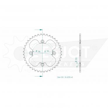ESJOT  Sprocket 40 Z