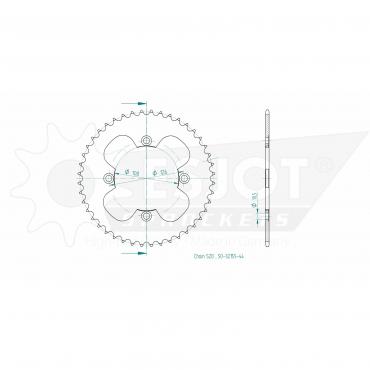 ESJOT  Sprocket 44 Z