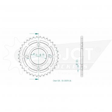 ESJOT  Sprocket 36 Z