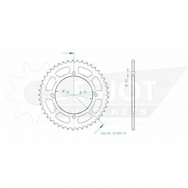 ESJOT  Sprocket 45 Z