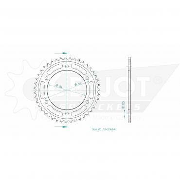 ESJOT  Sprocket 43 Z