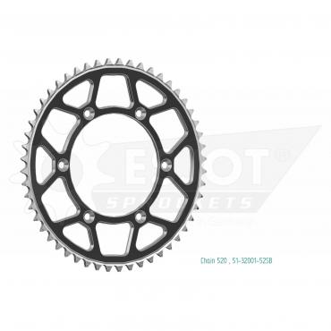 ESJOT  Alu-Sprocket 52SB Z