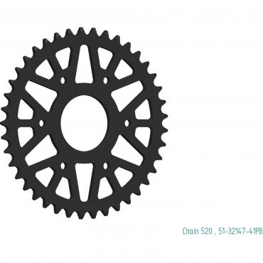 ESJOT  Alu-Sprocket BP Z