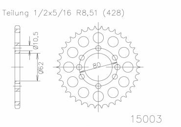 sprocket  51 Z
