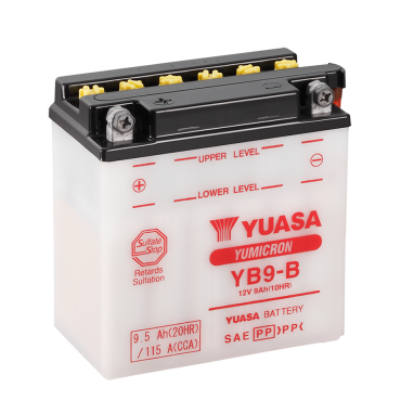 YUASA YB9-B 12V/9Ah