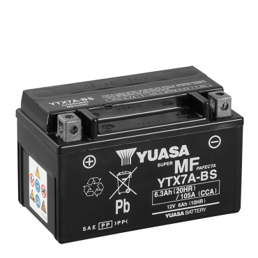 YUASA YTX7A 12V/6A (WC)