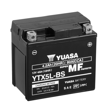 YUASA YTX5L 12V/4A (WC)